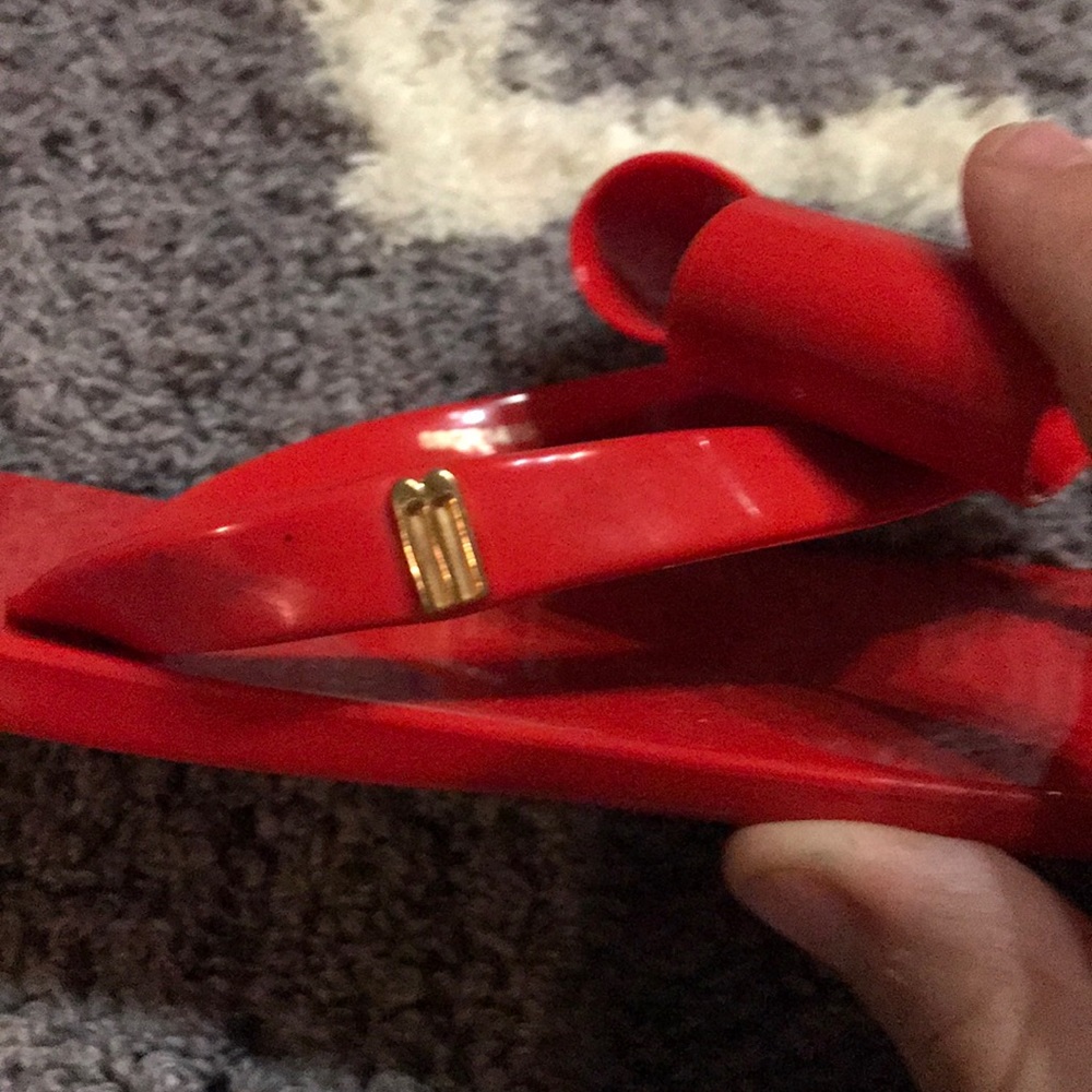 Melissa-Red flip flops - Picture 8 of 8